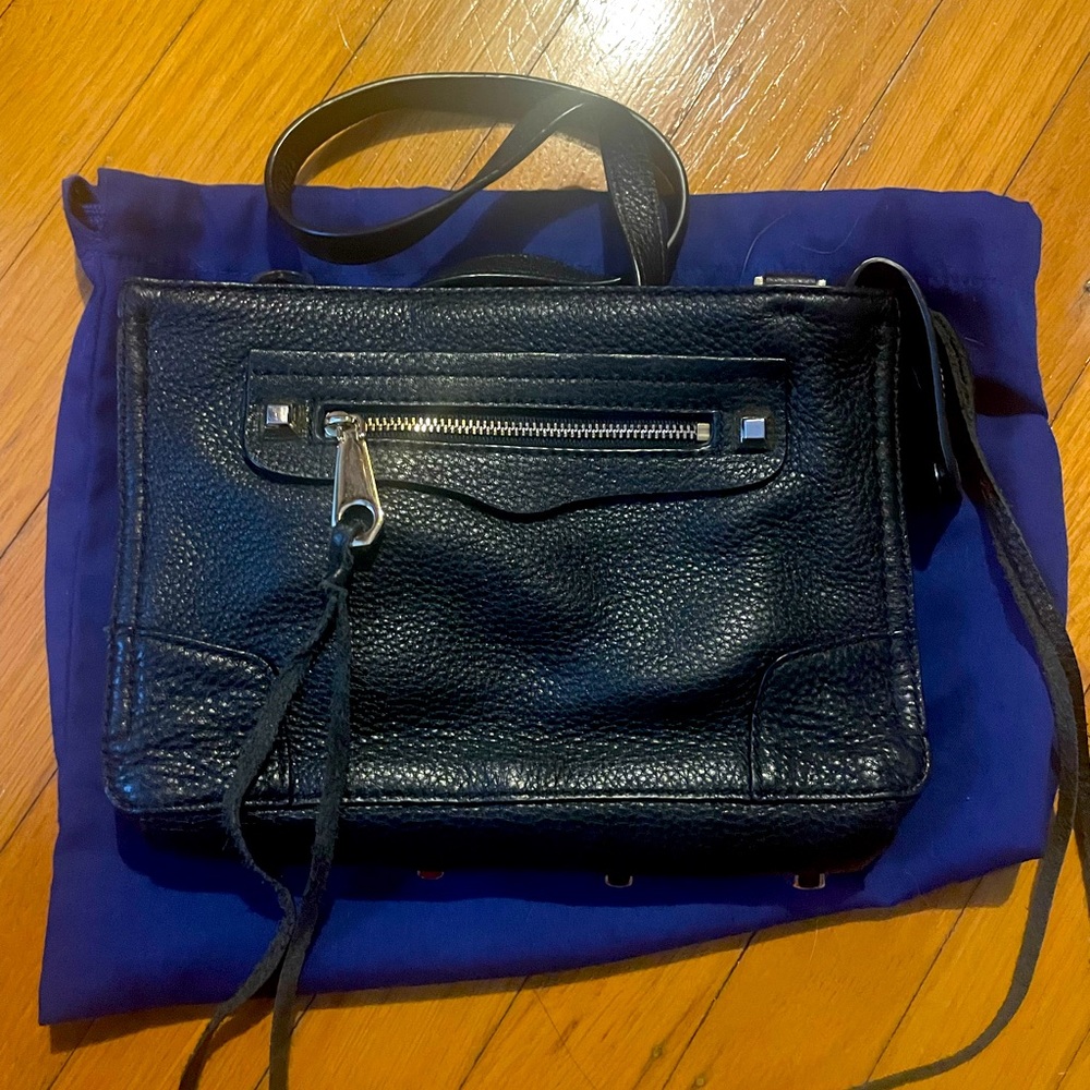 Black Rebecca Minkoff crossbody bag